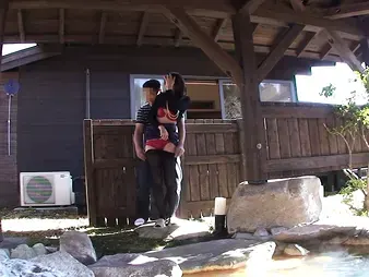 Witness this insatiable Chinese teenage get insatiable in public and get ruined rigid