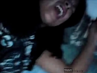 Paulina Vecina gets her very first time in the booty and can't stand against getting fucked doggystyle
