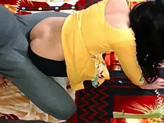 Desi Indian stepmother Hancock gets mischievous and drills rear end-fashion with her fat Pakistani ass