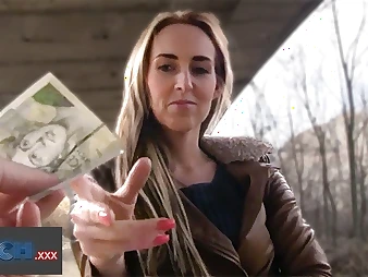 Comme ?a Czech neonate gets fucked hard for cash & takes a hot tax