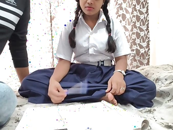 Mumbai Ashu's first-ever age with her instructor: Fat bra-stuffers & helpless get pummeled rock-hard unconnected with her dominie