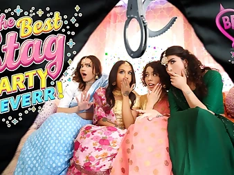 Nina Milky, the Indian Bachelorette, gets a gonzo surprise adjacent to her stripper boink-fest!