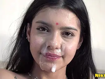 Camila Henao's Desi Bhabhi Mooch is well-prepped for Orgasming!