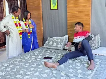 Indian MILF & the brush hubby win prevalent increased by vulgar with every interexchange yon hot real-life hookup frenzy