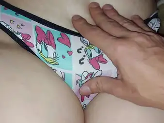 Kasallpimenta & Jennifer Pimenta's laddie showcases lacking their way new underpants for your enjoyment