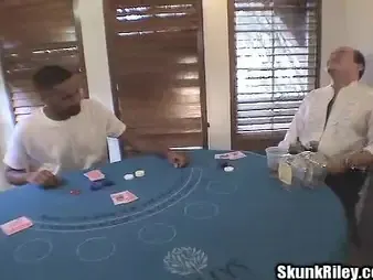 Kinky role play: Husband & Wifey deepthroating and fucking a blonde ebony slut, Hyperbolic sports jargon pulverize Riley, who loves to suck and