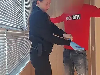 Submissive Grustina Nectaria gets dominated with an increment of fucked hard with airport security