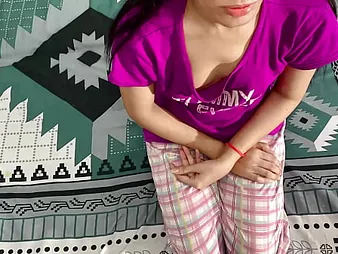 Indian Desi Hancock's step-sister-in-law gets her taut cunt nailed with the addition of virgin tight snatch opened in the matter of to the max!