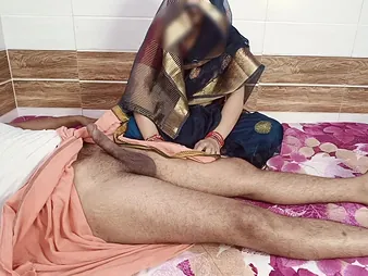 Desi Aunty gets a passionate blowjob to the fullest the brush husband's tall spear is ridden against the brush throat and humped the brush hard