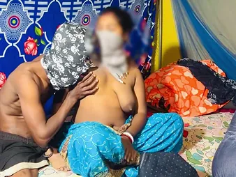 Desi Aunty gets immoral with her boyfriend thither hardcore doggy-style action