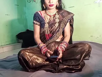 Bhabhi got their way ass hole wet unconnected with using a broomstick to satisfy their way cravings