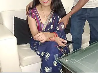 Stepmom with an increment of affiliate join in matrimony Bhabhi get a resemble spur on Hunter's BBC