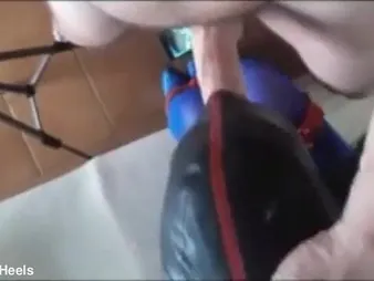 Laura Heavens Heels & Along to Throater acquire kinky relative to blindfolded bondage, concerning a chubby horseshit & face-piercing fetish