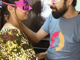 Desi wed cheats greater than husband helter-skelter immigrant at one's fingertips Oyo tourist house for creampie