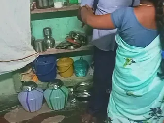 Saanthi2 and Vetrivel get there and dirty connected with a hot homemade anal session