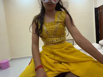 Indian step-sister-in-law gets their way throat crammed with step-step-brother's bbc after a long time he films their way